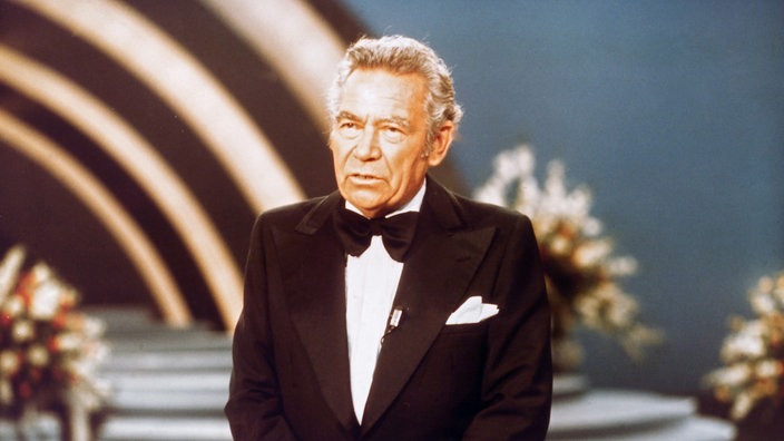 Peter Frankenfeld bei einem Auftritt 1978