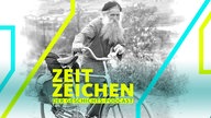 Nils Gustaf Håkansson, auch Stahl-Opa genannt, nimmt an einem Radrennen durch Schweden teil und kommt hier in Sundsvall an. 