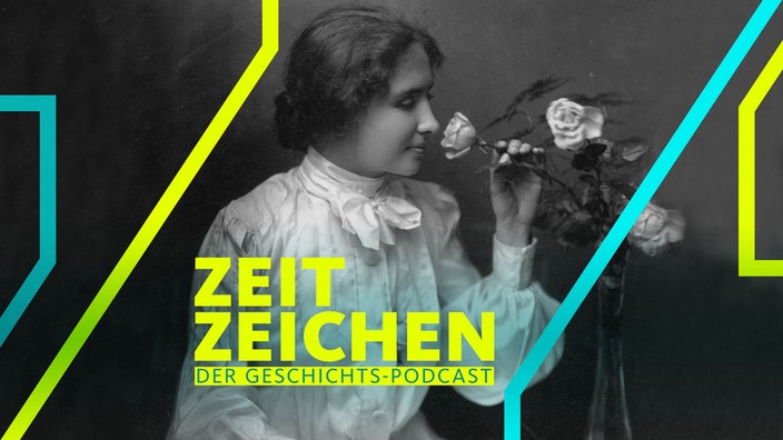 Helen Keller (1880 - 1968), American author, political activist, and lecturer.