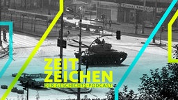 Ein Panzer steht im Zentrum von Kizilay, einem Stadtteil der türkischen Hauptstadt Ankara, einige Stunden nach Beginn des Militärputsches am 12. September 1980.