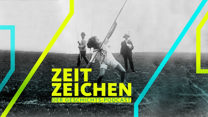 Mdlle. Bertojo (of France) in the throwing the Javelin competition, March 1921