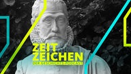 Büste von Carolus Clusius im Botanischen Garten der Universität Leiden