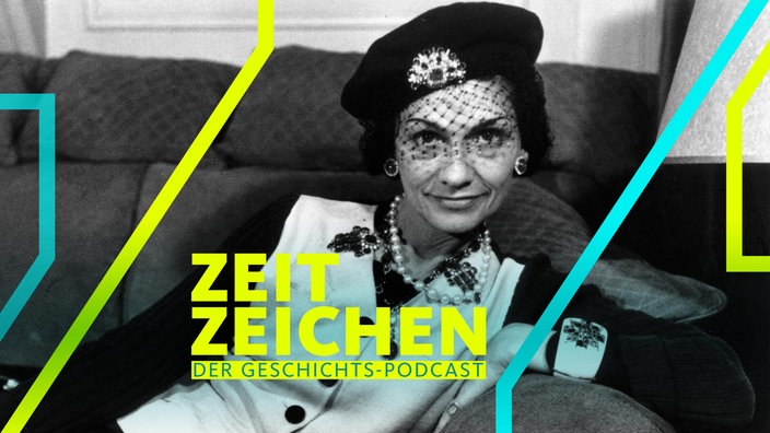 Die französische Modedesignerin Gabrielle "Coco" Chanel