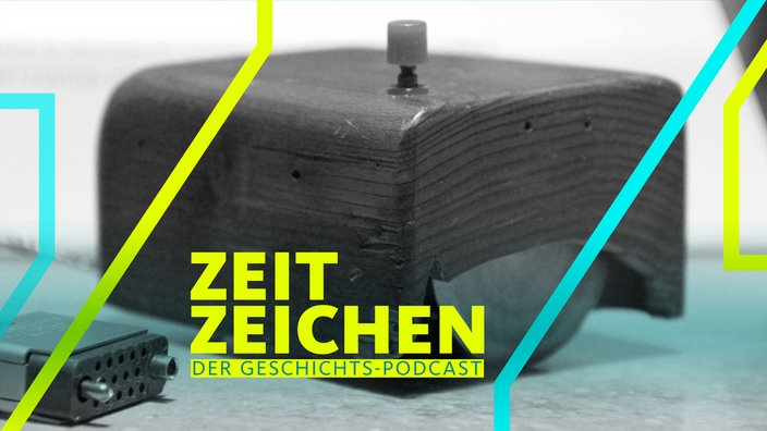 Replika der ersten Computermaus