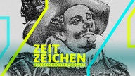Portätzeichnung Cyrano de Bergeracs