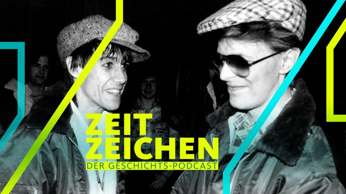 David Bowie und Iggy Pop