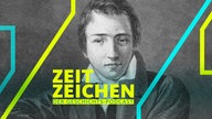 Heinrich Heine auf einer kolorierten Lithographie nach Gemälde von Moritz Daniel
