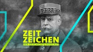 Gemälde des französischen Marschalls und Politikers Henri Philippe Petain