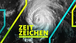 Der Hurrikan Katrina am 29.08.2025 über der Küste im Südosten der USA
