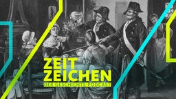 Altgediente Soldaten kontrollieren die Einhaltung des staatlichen. Kaffeemonopols in Preußen, lt. Verordnung Friedrich des Großen vom 21.1.1781. Holzstich, um 1880, nach Gemälde von Louis Katzenstein