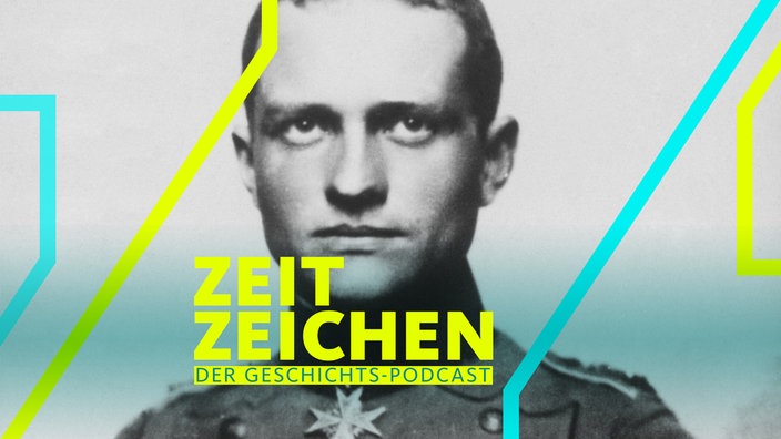 Manfred von Richthofen, deutscher Pilot, als "Roter Baron" bekannt