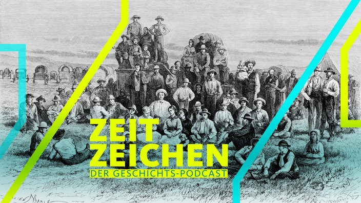 Neubekehrte Mormonen (Holzstich von 1889)
