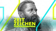 Architekt und Archäologe Robert Koldewey (1855-1925), undadtierte zeitgenössische Darstellung