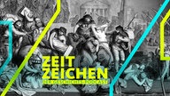 Die Vandalen erobern und plündern Rom (Zeichnung)