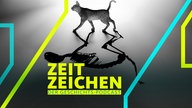 Illustration zu "Schrödingers Katze", einem Gedankenexperiment des österreichischen Physikers Erwin Schrödinger
