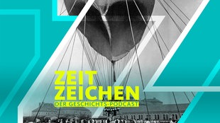 Der Heißluftballon "Preußen" startet in Berlin-Tempelhof