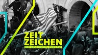 Anhänger des damaligen US-Präsidenten Donald Trump stürmen das US-Kapitolgebäude