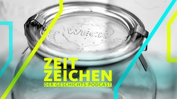 Ein Einmachglas des Herstellers Weck