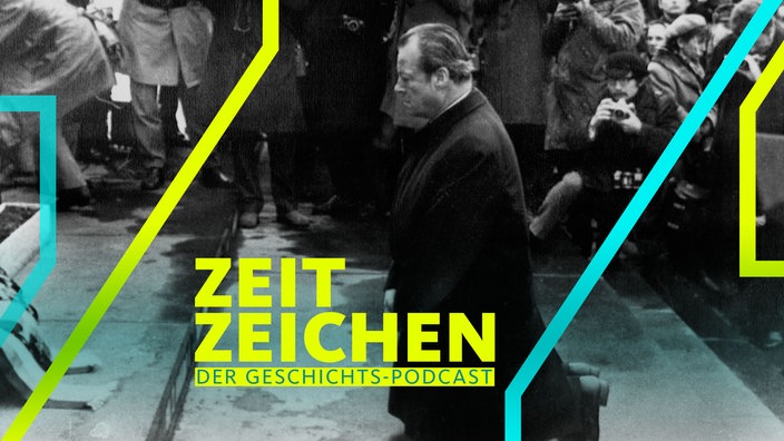 Willy Brandt kniet vor dem Mahnmal für den Aufstand im Warschauer Ghetto