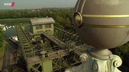 Schiffshebewerk am Dortmund-Ems-Kanal.