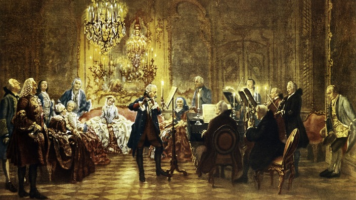 Friedrich II - Adolph von Menzel