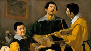 Das Beitragsbild der WDR3 Vesper "Maria Königin' & 'Barroco Espanol" zeigt das Gemälde "Die drei Musikanten" von Velasquez.
