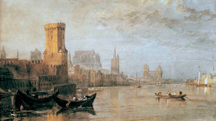 Das Gemälde "Köln" von William Turner