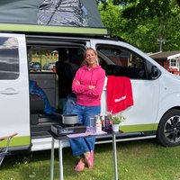 Tamina Kallert reist mit einem kompakten Wohnmobil durch das idyllische Småland.