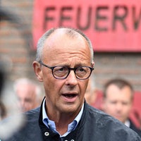 Kanzler Merz in Hürtgenwald