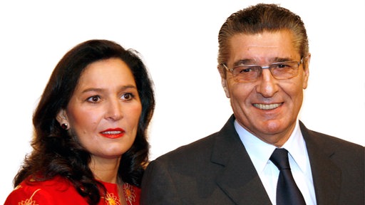 Rudi Assauer mit Tochter Bettina Michel