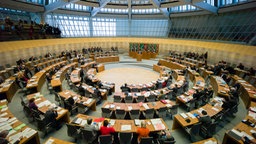 Plenarsaal, NRW Landtag