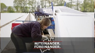 Marlene Wulfmeyer, Erntehelferin