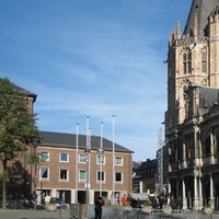 Das historische Rathaus in Köln und der Spanische Bau