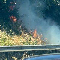 Böschungsbrand an der A2 | Video | tn