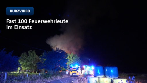 Hohe Rauchsäule steigt über Gewerbehalle in Bornheim auf | Video | Tn