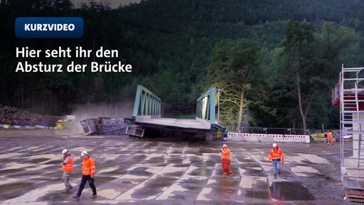 Absturz der Brücke in Kirchhundem