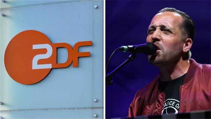 Das ZDF Logo und Danger Dan 