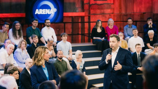 Arena mit Lars Klingbeil