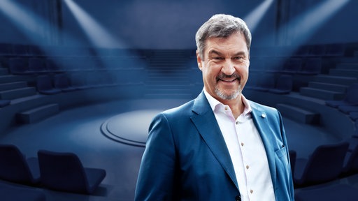 Arena mit Markus Söder