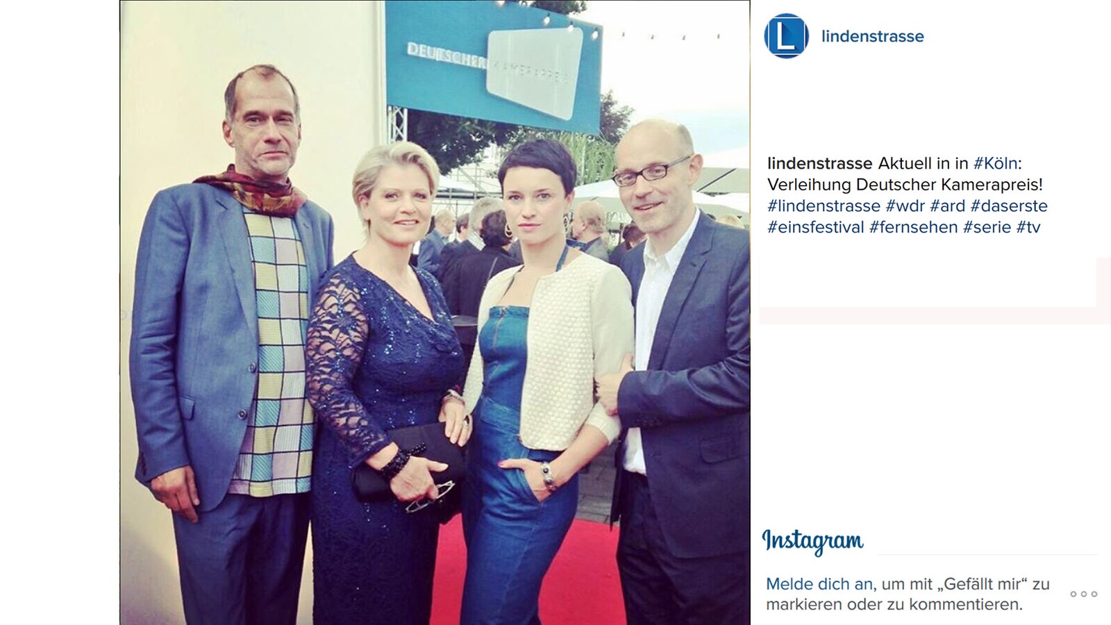 Lindenstraße bei Instagram