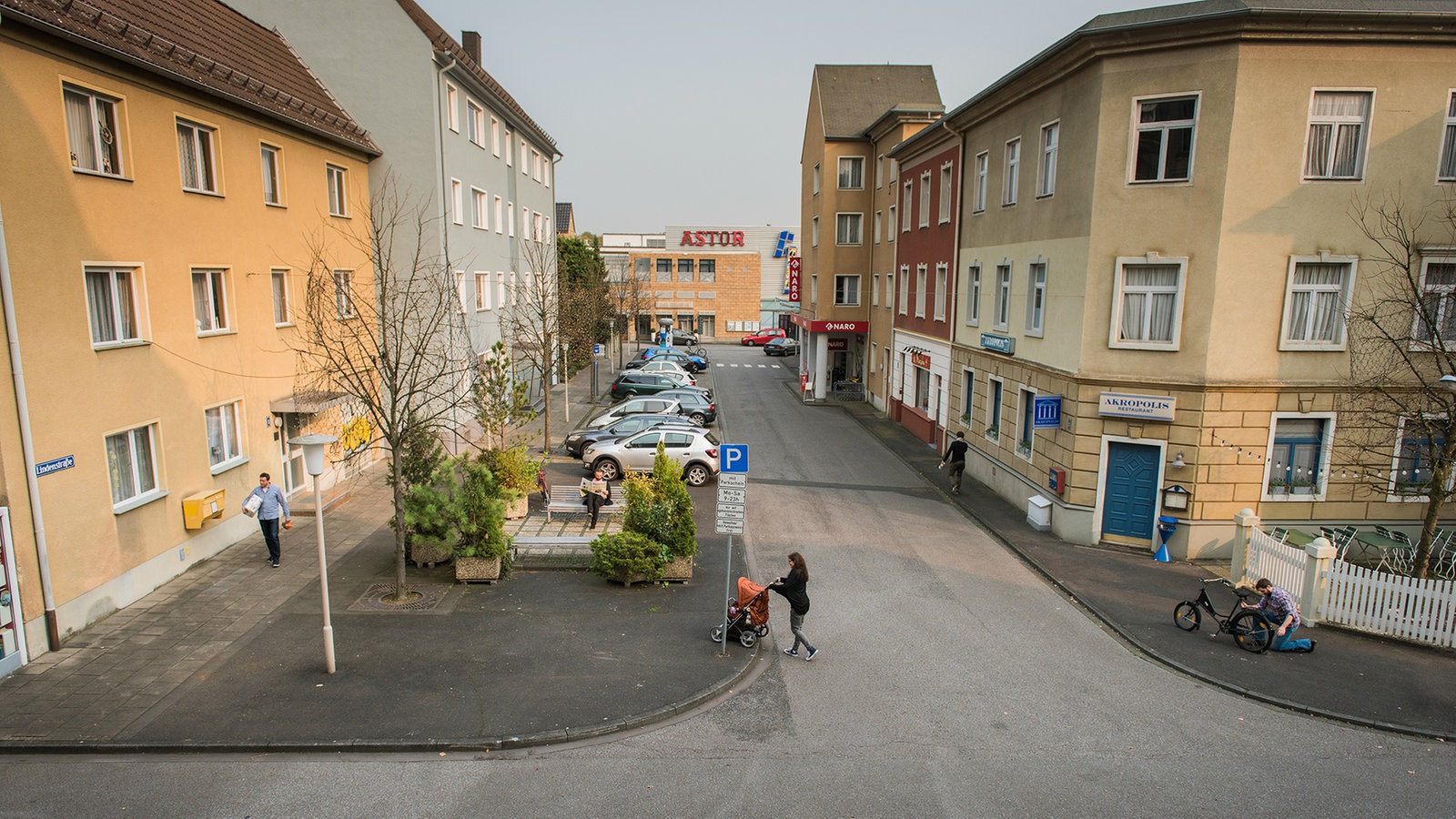 Aussenkulisse Lindenstrasse