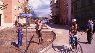 Lindenstrasse Kulisse Bau