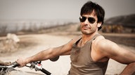 Biker Wüstenshooting