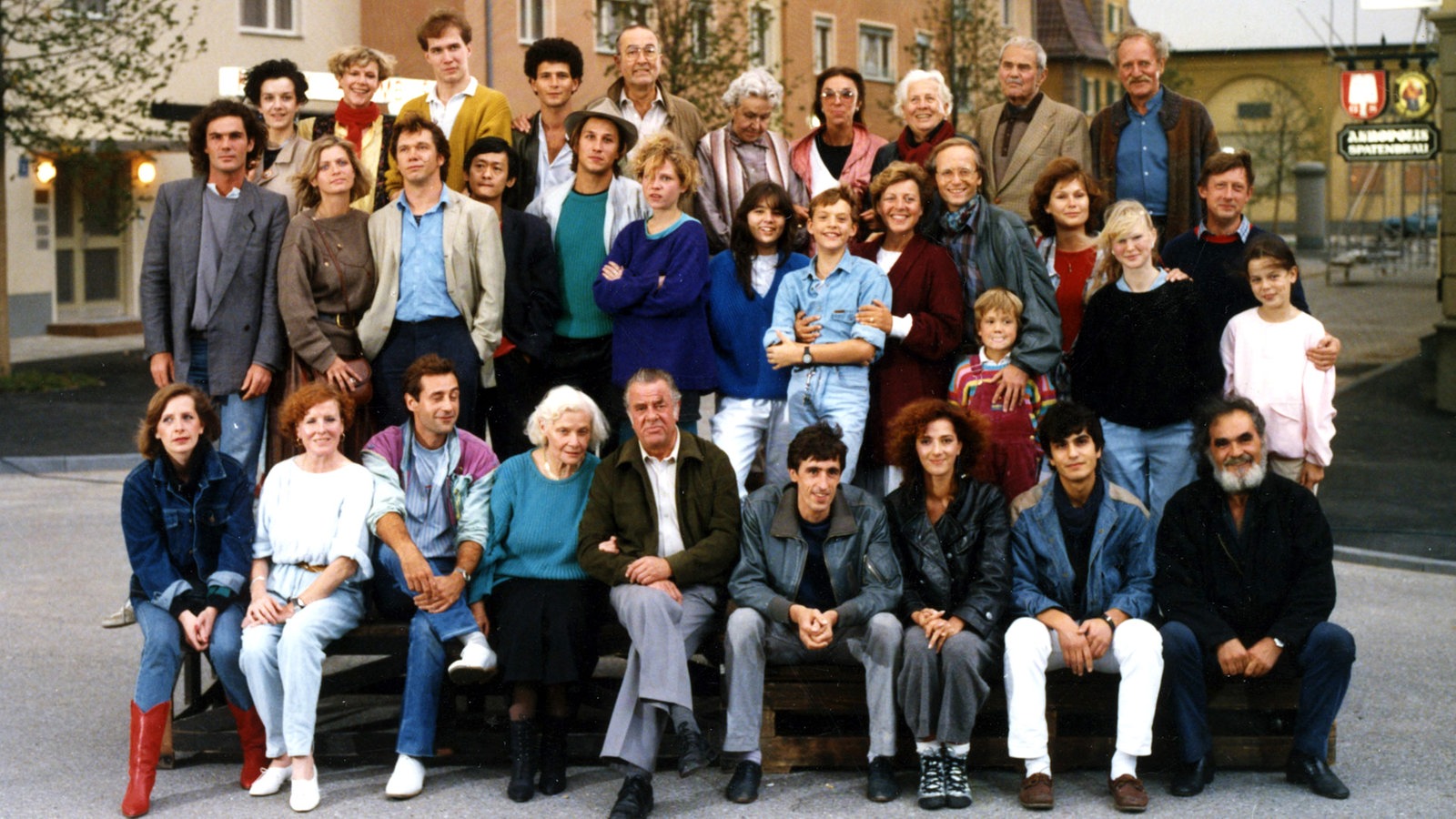Ensemble-Fotos Lindenstrasse