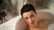 Angelina in der Badewanne