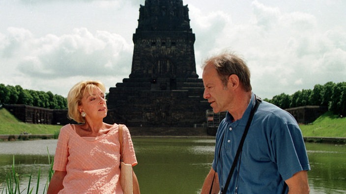 Berta und Hajo sind in Leipzig.