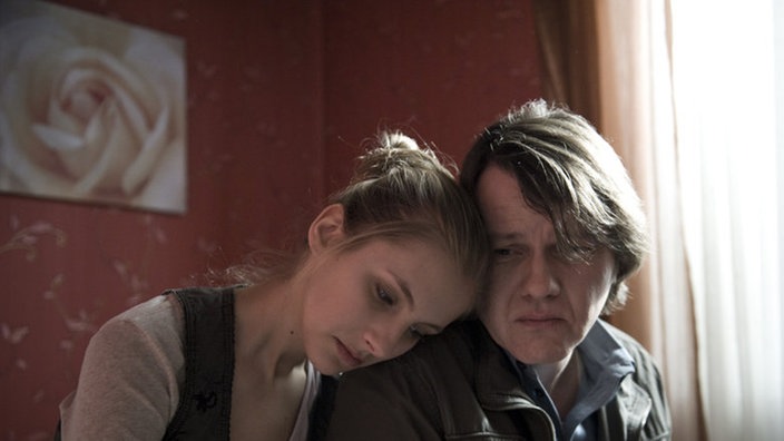 Caro und Jimi am Set