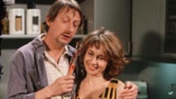 Der Maler und seine Muse freuen sich auf ein Leben in Freiheit.
