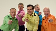 Die "Beimer-Boys" posieren