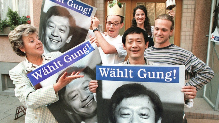 Die "Wählt Gung"-Aktion
